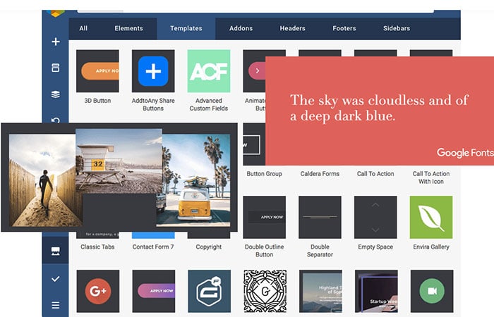 Pembuat Situs Web Komposer Visual berbayar
