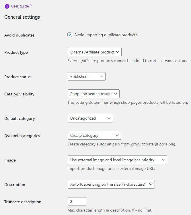 さまざまなeコマースサイトから商品データをインポートするためのWooCommerce商品スクレーパープラグイン。