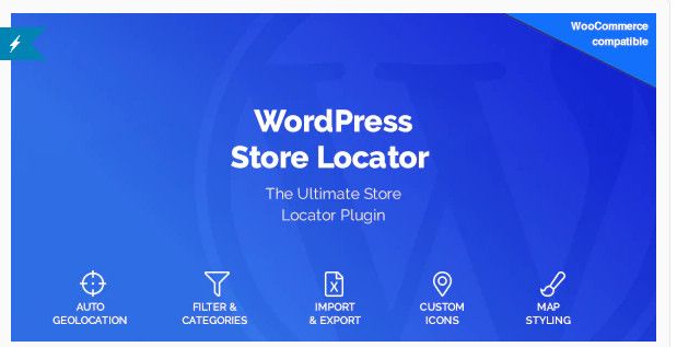 WordPress 终极商店定位器插件溢价。