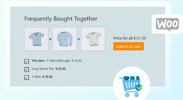 MightyThemes frequentemente comprados juntos para WooCommerce.