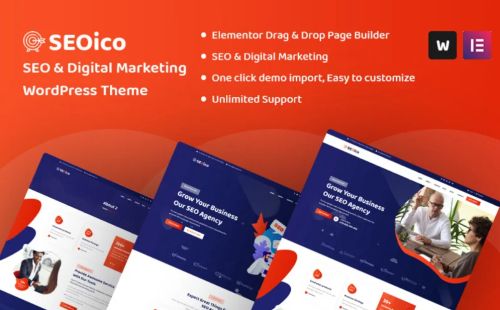 Thème Seoico SEO et marketing numérique.