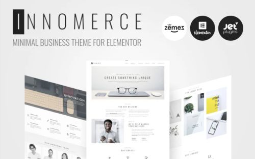 Thème WordPress polyvalent Innomerce Business.