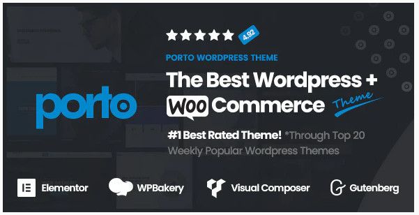 波爾圖多用途 WooCommerce 主題。