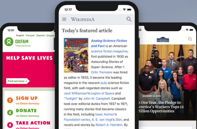 Plugin WordPress Web2App.