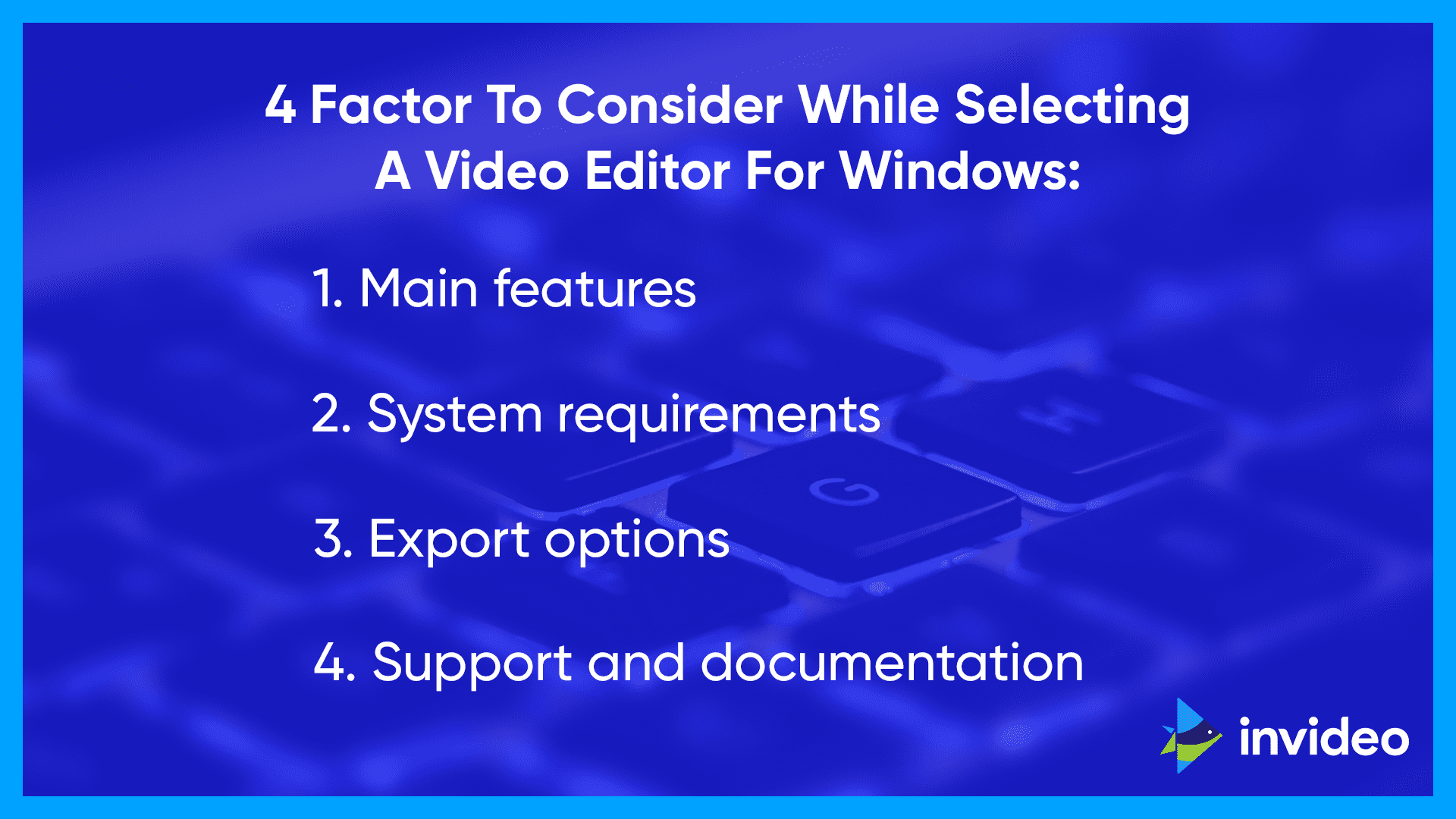 факторы, которые следует учитывать при выборе видеоредактора для Windows