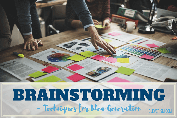 Brainstorming - Techniques de génération d'idées