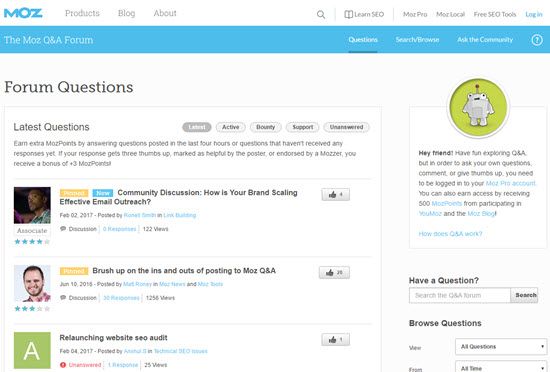 SEO форумы The Moz Q&A Forum SEO Forums