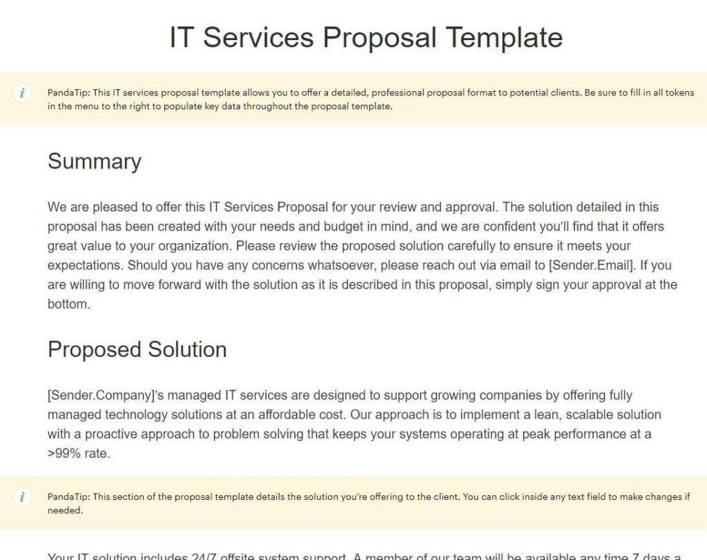 So schreiben Sie einen Geschäftsvorschlag im Jahr 20: 20 Schritte With Regard To Technology Proposal Template