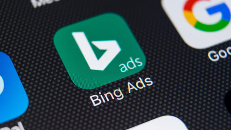 行动装置上的Bing Ads应用程式图示