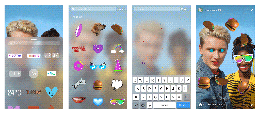 Instagramストーリーでgifを使用する7つの創造的な方法 Affde マーケティング Instagramストーリーでgifを使用する7つの創造的な方法 Affde マーケティング