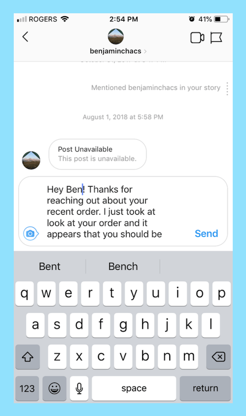 Dmでinstagramクイック返信を使用する方法 Affde マーケティング