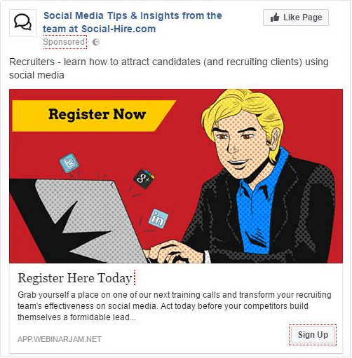 Campagne de reciblage Facebook