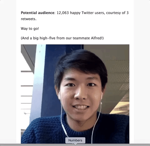Buffer email GIF