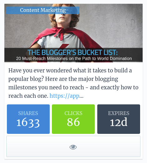 Les résultats de Quuu Promote de Smart Blogger les aident à surmonter la cécité publicitaire
