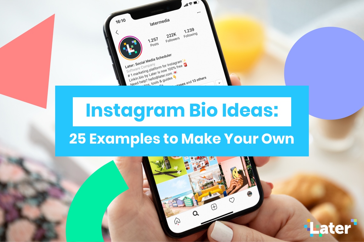 Instagram Bio Ideas: 26 Beispiele, die Sie unbedingt kopieren