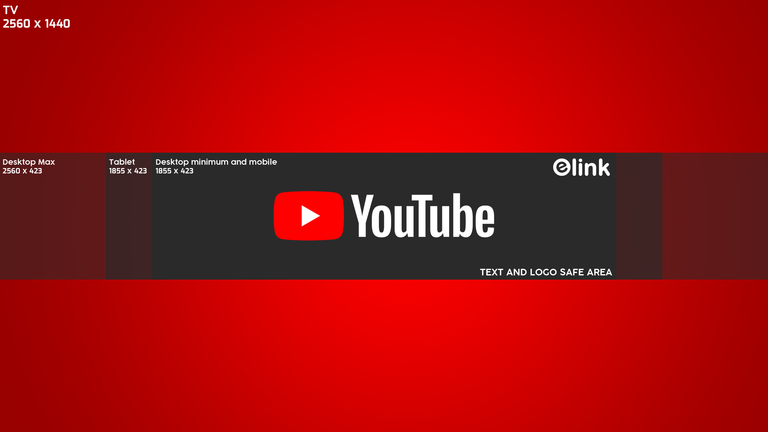 Perfekte Youtube-Bannergröße und Channel Art Guide! - Affde Marketing Inside Youtube Banner Size Template