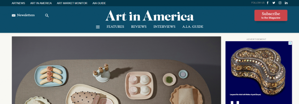 Sztuka w Ameryce: magazyn i publikacja o sztuce