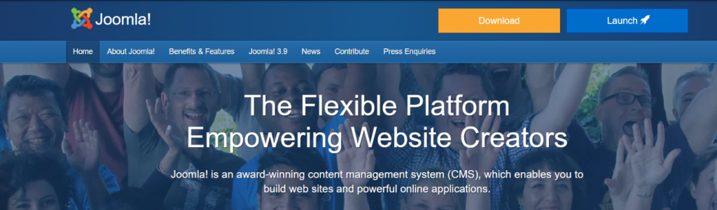 Joomla : site de blogs