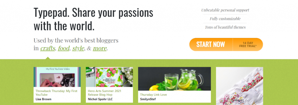 Bloc de saisie : site de blogs