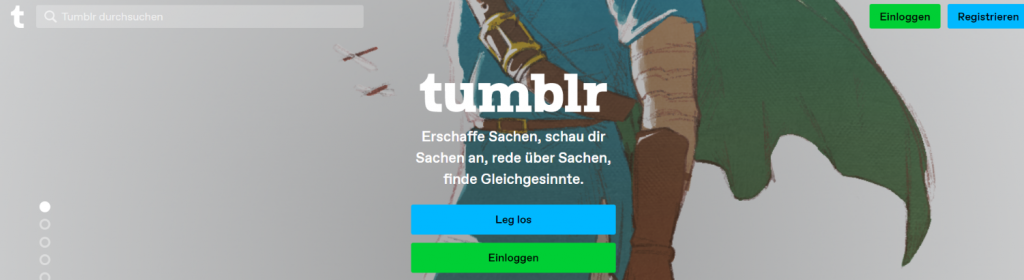 Tumblr : site de blogs