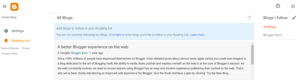 Blogueur : site de blogs