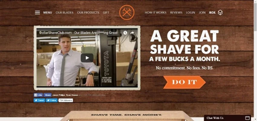 dollarshaveclub value proposition