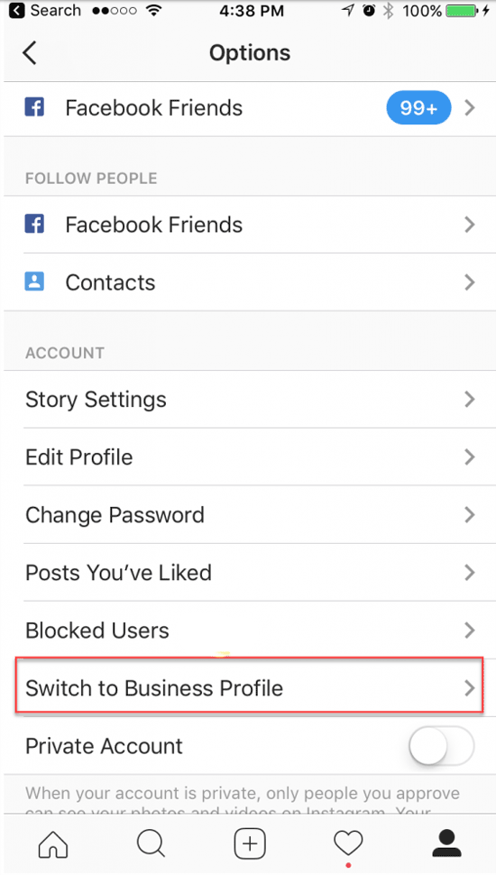 Instagram-swich-to-business-profile