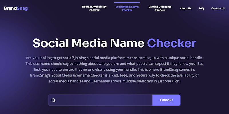 verificador de redes sociales