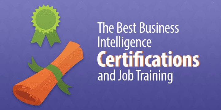 7 项最佳商业智能认证和工作培训