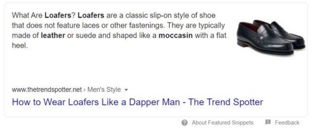 eCommerce rich snippets