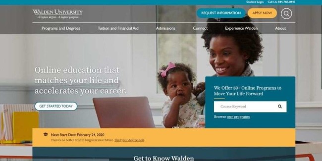 Uniwersytet Walden Walden University website