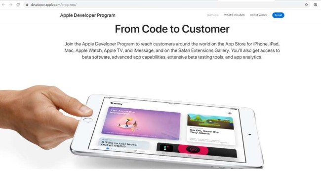 アップルデベロッパプログラム Apple Developer Program