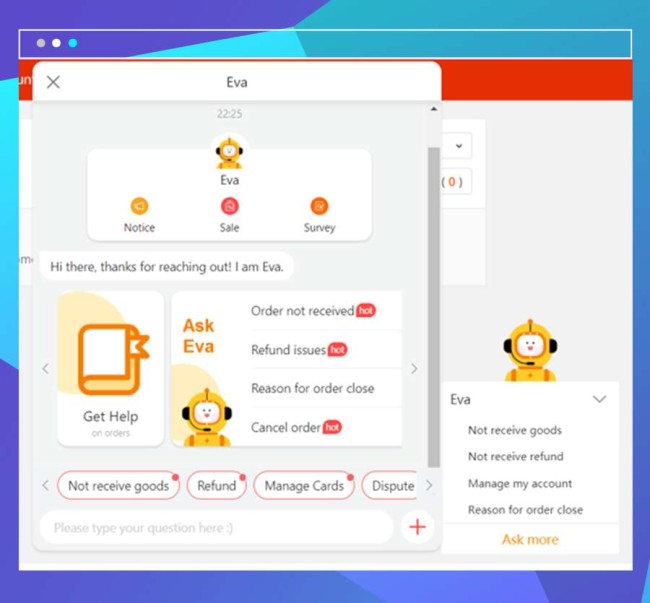 tendências de compras - AliExpress Screenshot of the AliExpress website