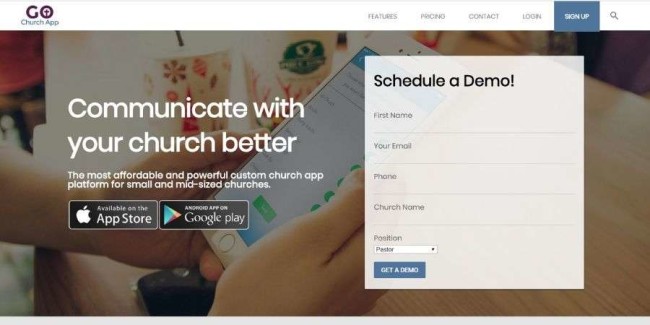 Go Church App - church management software solution