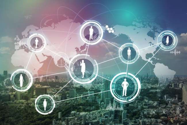 最高の国からアウトソーシングへ-ソフトウェア開発 A global representation of connectivity