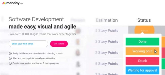 Monday Agile Project Management Tool