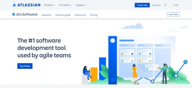 Jira 網站主頁