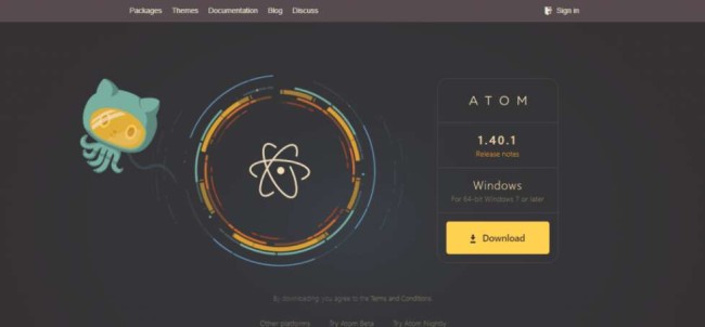 :ftware 開發工具:Atom 站點主頁