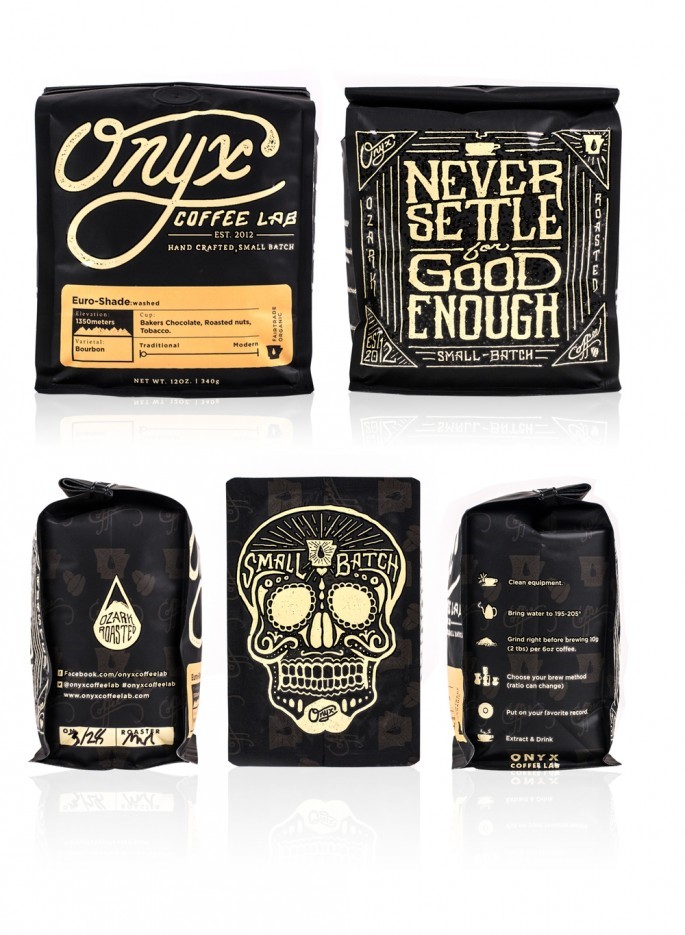 Дизайн упаковки Onyx Coffee Lab