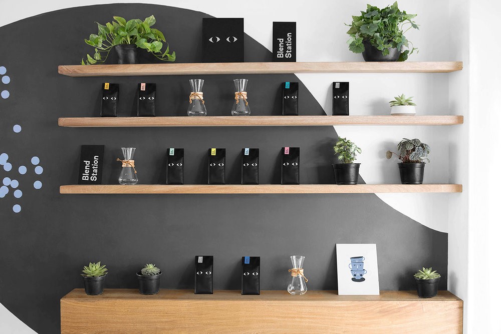 Брендинг кофейни Blend Station