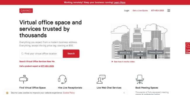 telesekreter-servis şirketleri-Davinci Davinci website