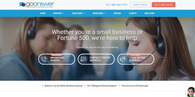 telesekreter-servis-şirketler-Go-Cevap Go Answer website