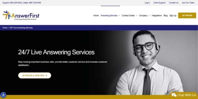 companii-servicii-de-răspuns-AnswerFirst Answering services for small businesses: AnswerFirst