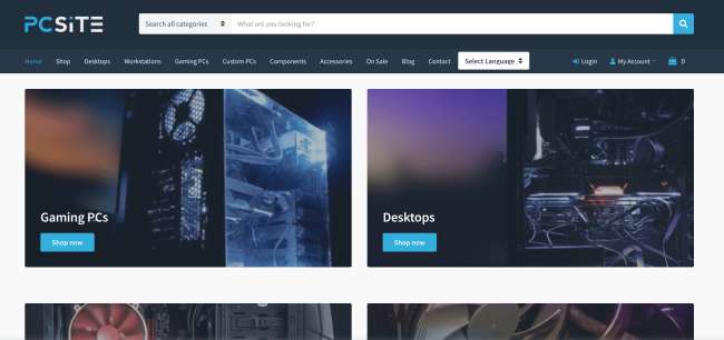 PCSite 기술 사이트 검토