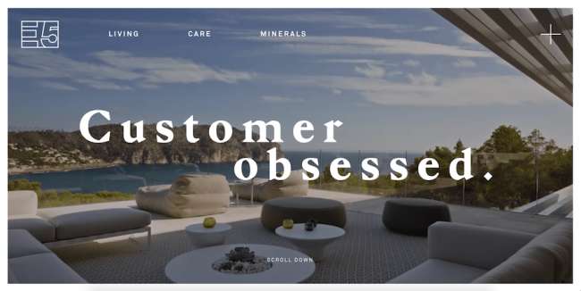E5 Holding Architecture 웹사이트 디자인
