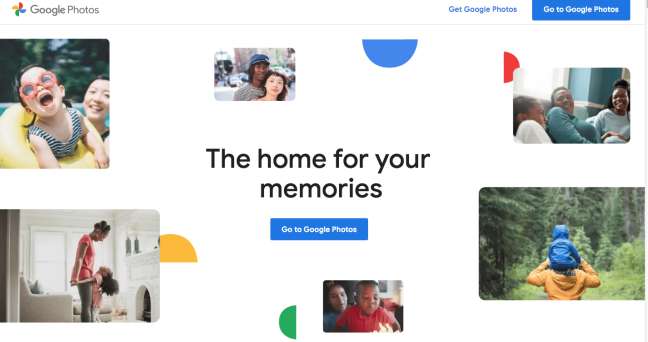 최고의 사진 관리 소프트웨어 – Google 포토 best photo management software: screenshot of Google Photos homepage