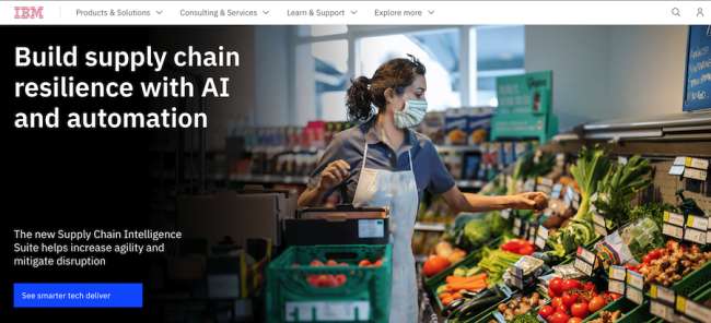 IBM B2B 网站设计
