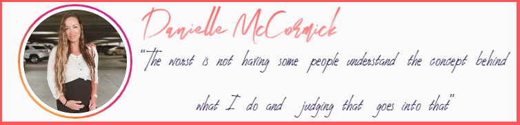Citação de Danielle McCormick | Afluencer entrevista influenciadores profissionais