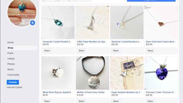 Facebook Marketplace, yeni ürünler satan işletmelere açıktır