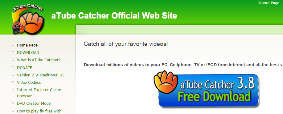 aTube Catcher Resmi Web Sitesi